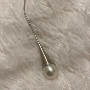 Vintage Pearl drop necklace